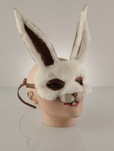 Recycled Vintage Fur Rabbit Mask