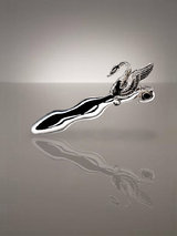 AHH Fornicouture Leda Sterling Silver Plated Dildo