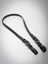 FLEET Ilya Leather Reins Black