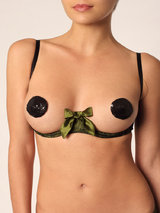 Coco de Mer - Belladonna Military Open Bra