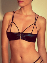 Coco de Mer Sylph Half Cup Front Fastening Bra
