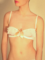 Lascivious Kitty Bridal Cupless Bra