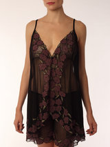 Stephanie Loungewear - Lilac Rose Night Slip