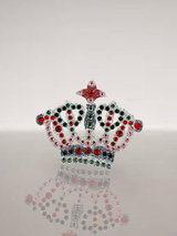 J Maskrey Crown Merkin Swarovski Crystal Body Jewellery
