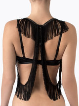 Lascivious Kasia Fringed Waistcoat
