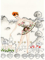 Andrea Kett Mary Mary Greeting Card