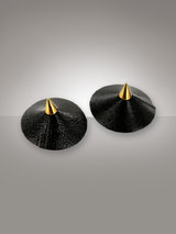 Bordelle Spike Nipplets Leather Nipple Pasties