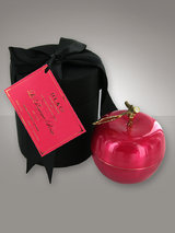 DL & Co La Pomme Rose Rare Botanical Scented Candle and Holder