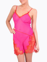 Jenny Packham Silk Chiffon Fleur Playsuit