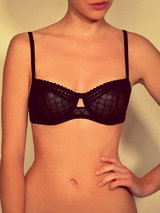 Huit Icone Sheer Balcony Bra
