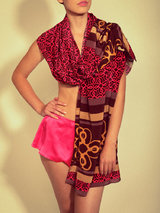 Age of Reason for Coco de Mer Seed Print Silk Scarf