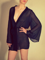 Beautiful Bottoms Midnight Short Night Robe