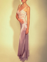 Jenny Packham Elegant Long Silk Slip