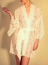 Jenny Packham Lace Kimono Robe