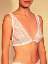 Mimi Holliday Bisou Bisou Frost Soft Lace Bra