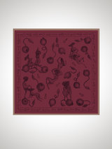 Age of Reason Orgy Print Silk Scarf