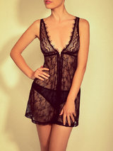 Mimi Holliday Bisou Bisou Kiss Lace Babydoll