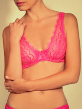 Mimi Holliday Bisou Bisou Cherie Lace Shoulder Bra