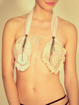 steph aman The Dandelion Chain Neck Tie