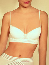 Huit Arpège Mini Bustier Lace Push-Up Bra