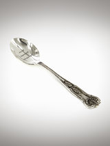 Good Morning Handsome Silver Plated Cereal Spoon