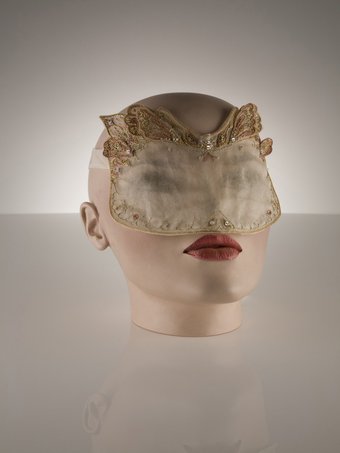 Hand Embroidered Translucent Mask