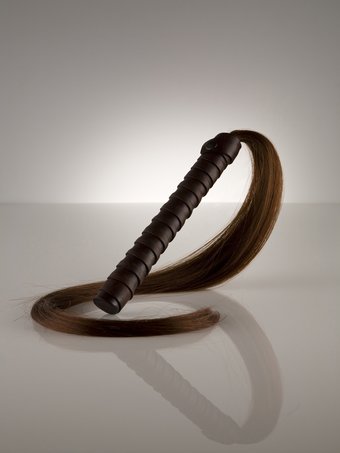 The Bombshell Human Hair Flogger Whip Redhead