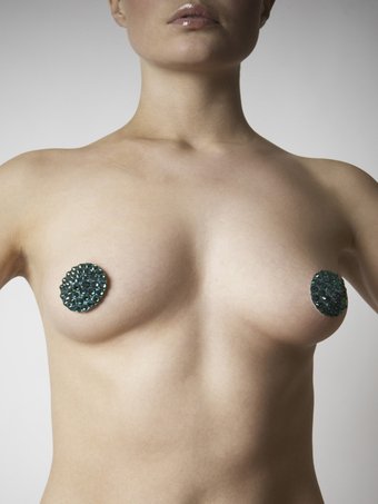 Jade Swarovski Crystal Nipple Pasties