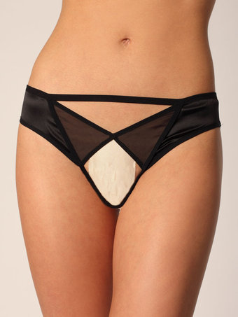 Coco de Mer - Sylph Mesh Ouvert Knicker