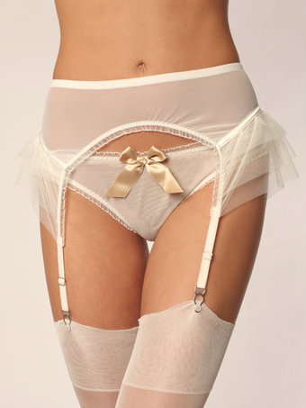Lascivious - Kitty Suspender - Ivory