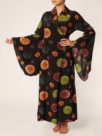 Coco de Mer - Pollen Kimono - Orange