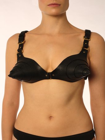 FLEET Ilya Leather Cone Bra
