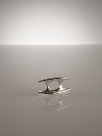 Betony Vernon Sterling Silver Pod Massage Ring