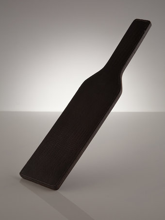 Coco de Mer Leather Spanking Paddle
