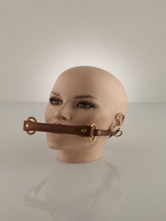 FLEET Ilya Leather Bit Gag