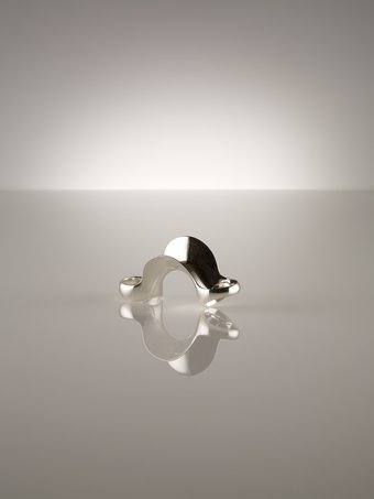Betony Vernon Sterling Silver Women's Petting Ring