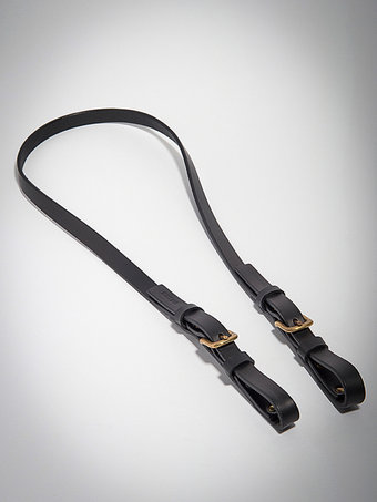 FLEET Ilya Leather Reins Black