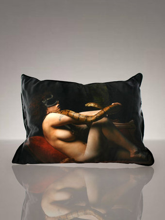 Coco de Mer Erotic Print Cushion Rectangle