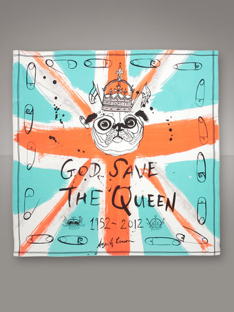 Age of Reason God Save the Queen Jubilee Scarf