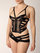 Nichole De Carle - The Last Testament Plunge Tuxedo Black