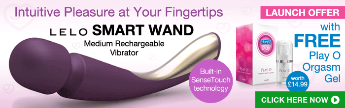 Lelo Smart Wand with free Play O Gel at Lovehoney