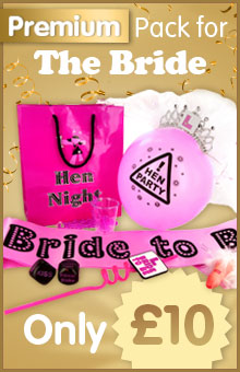 Hen Night Goody Bag Bride to Be Pack