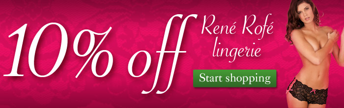 10% off Rene Rofe lingerie
