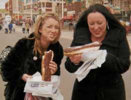 Natalie and Sam get stuck in!