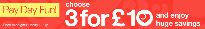 Choose 3 toys and enjoy huge savings