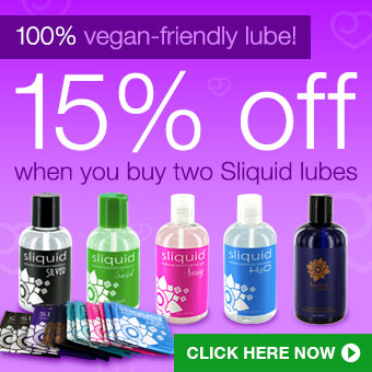 15% off 2 Sliquid Lubes