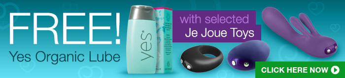 Enjoy complimentary lube with Je Joue toys