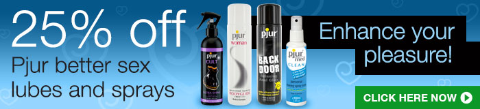 Get 25% off Pjur products
