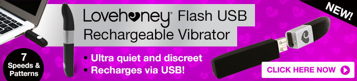 New Lovehoney Flash USB Rechargeable Vibrator