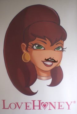LoveHoney Grows A Moustache for Movember